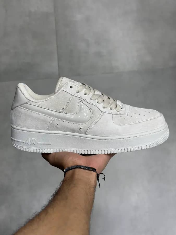 کتونی نایک ایرفورس ۱ استخوانی روشن | Nike Air Force 1 Light Bone