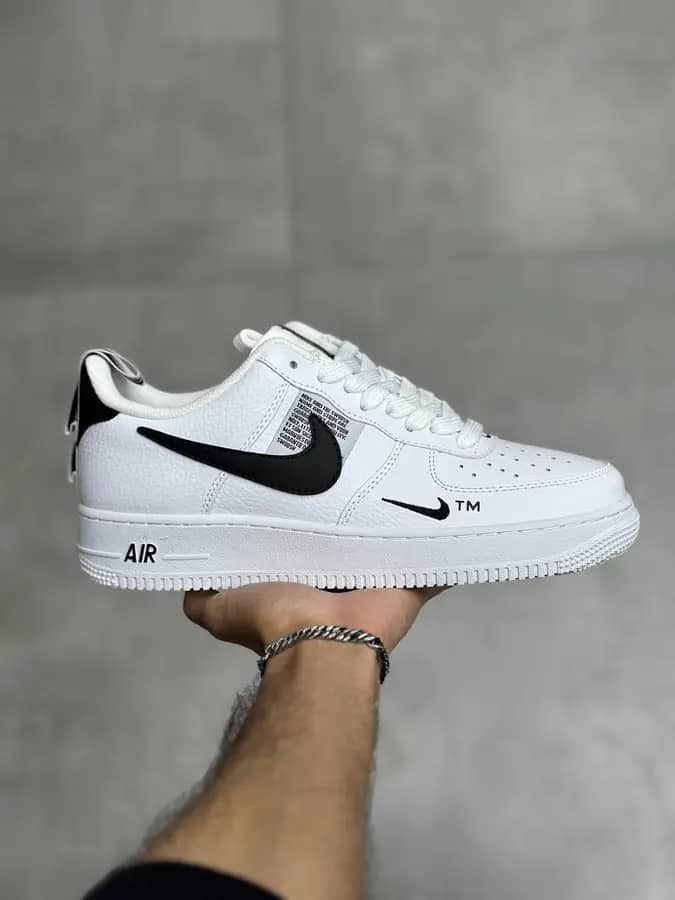 نایک ایرفورس ۱ تی ام سفید Nike Air Force 1 TM White