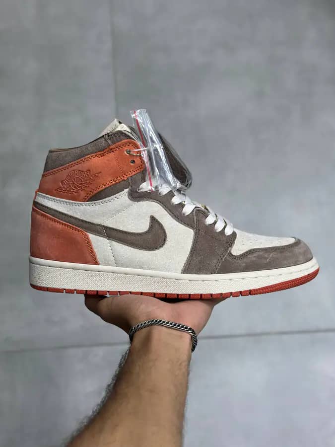 جردن ۱ ساقدار داستد کلی | Jordan 1 High Dusted Clay