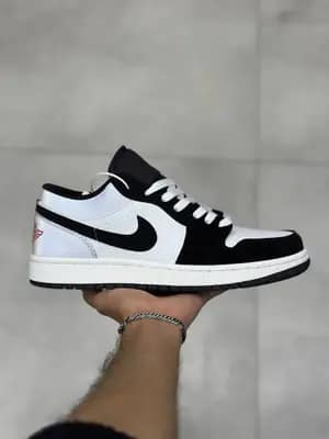 جردن ۱ بدون ساق پاندا تو Jordan 1 Low Panda Toe