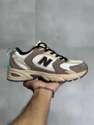 نیوبالانس ۵۳۰ قهوه ای نسکافه ای New Balance 530 Brown Tan