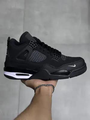 جردن ۴ نایجل سیلوستر مشکی رپلیکا Jordan 4 Nigel Sylvester Black Replica