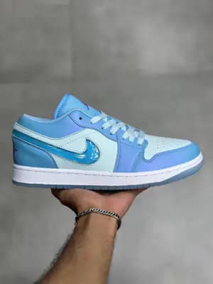 جردن ۱ بدون ساق آکواریوم آبی Jordan 1 Low Aquarius Blue