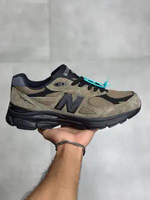 نیوبالانس ۹۹۰ قهوه ای مشکی New Balance 990 Brown Black