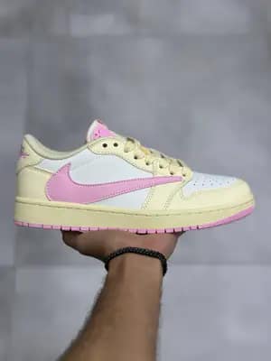 کتونی ترویس اسکات کاکتوس جک شای پینک | Travis Scott Cactus Jack Shy Pink