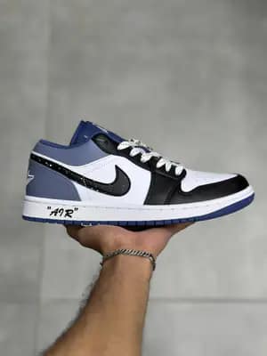 نایک جردن ۱ بدون ساق ولف ( گرگ ) Nike Jordan 1 Low Wolf