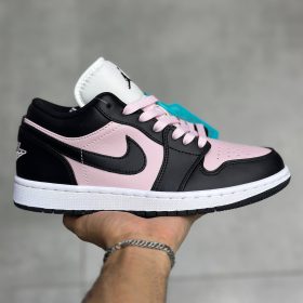 نایک جردن ۱ بدون ساق مشکی صورتی | Nike Jordan 1 Low Black Pink